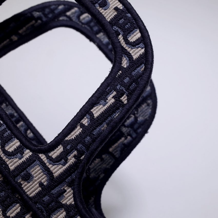 Top Quality Dior Tote Book Mini Cd Black - View 7