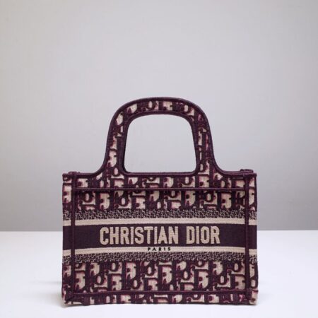 Top Quality Dior Tote Book Mini Cd Red