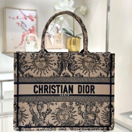 Top Quality Dior Tote Book Sun God Brown