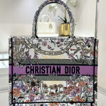 Top Quality Dior Tote Book Sunflower