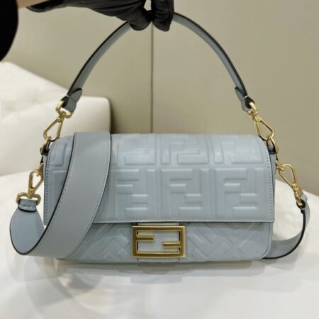 Top Quality Fendi Baguette Sky Blue
