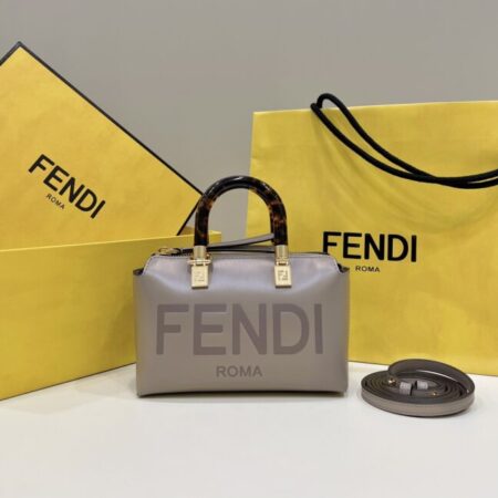 Top Quality Fendi By The Way Boston Dark Beige