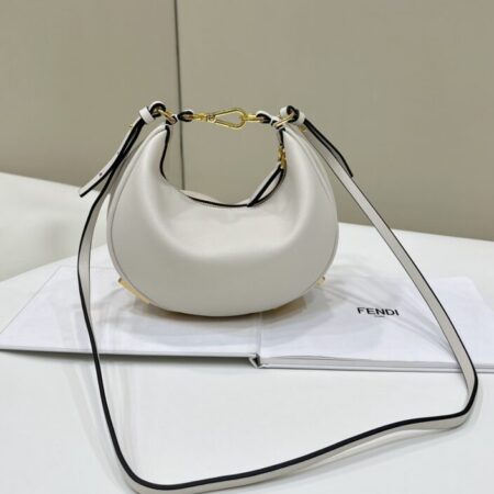 Top Quality Fendi Fendigraphy Small White