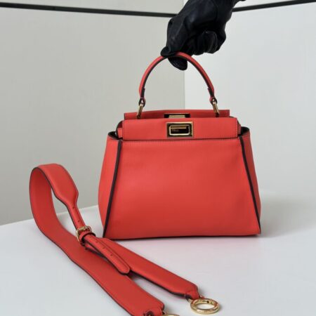 Top Quality Fendi Peekaboo Medium Red