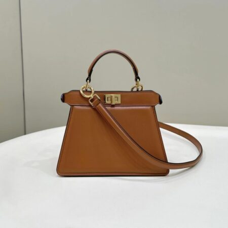 Top Quality Fendi Peekaboo Mini Brown