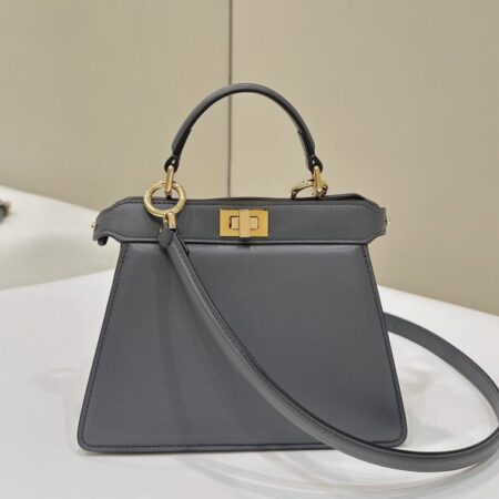 Top Quality Fendi Peekaboo Mini Grey