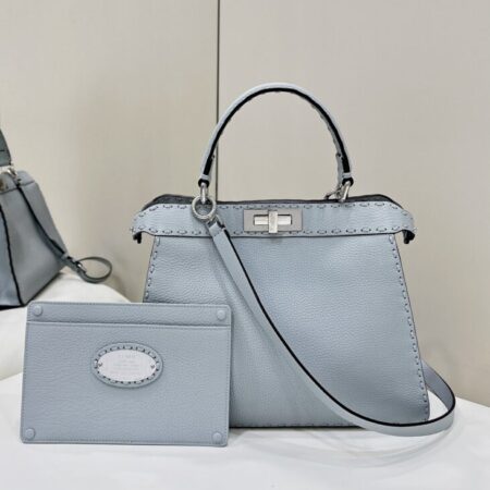 Top Quality Fendi Peekaboo Sky Blue