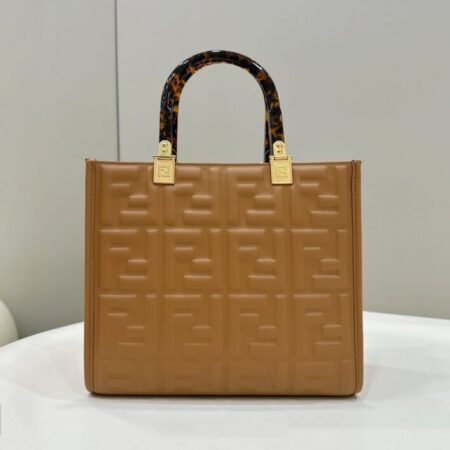 Top Quality Fendi Small Tote Brown