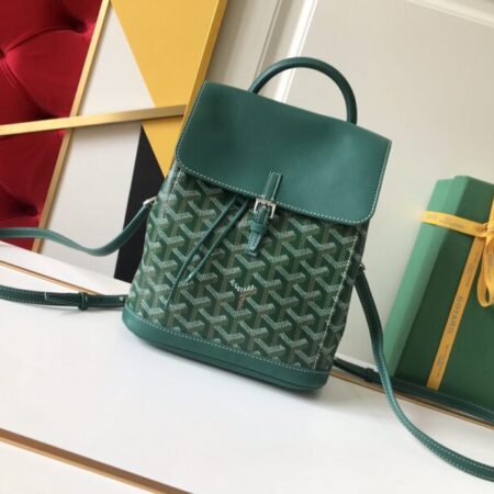 Top Quality Goyard Alpi Mini Backpack Green