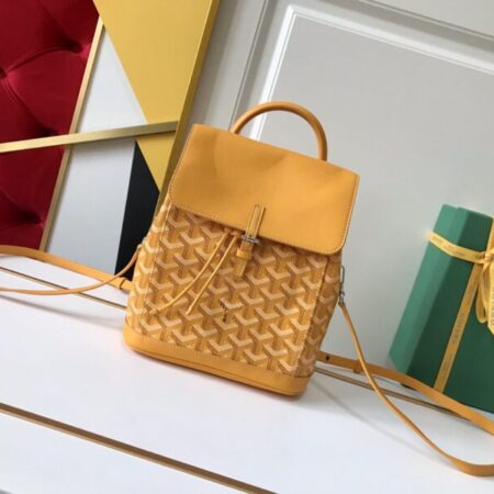 Top Quality Goyard Alpi Mini Backpack Yellow