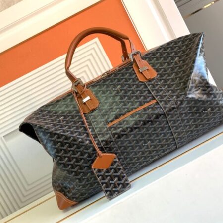 Top Quality Goyard Bowling 55 Bag Brown