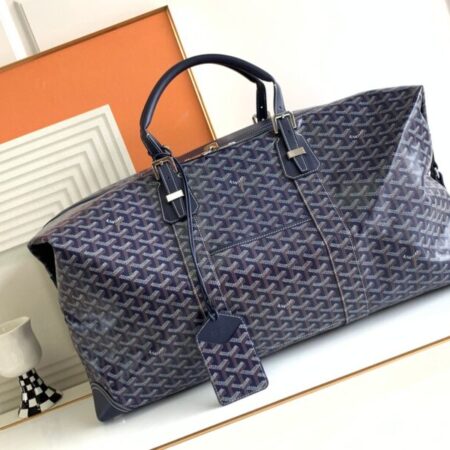 Top Quality Goyard Bowling 55 Bag Dark Blue