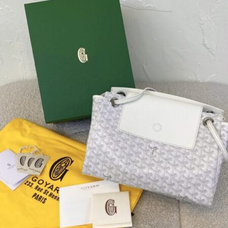 Top Quality Goyard Rouette Souple White