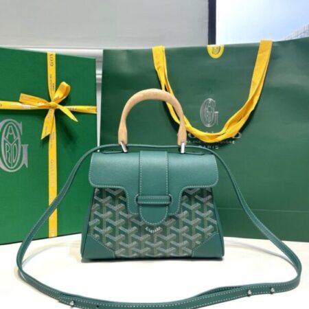Top Quality Goyard Saigon Souple Mini Green