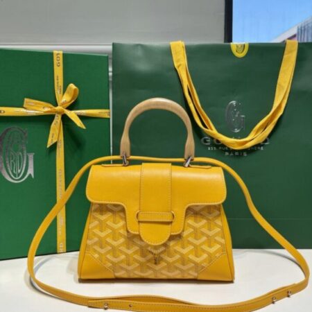 Top Quality Goyard Saigon Souple Mini Yellow