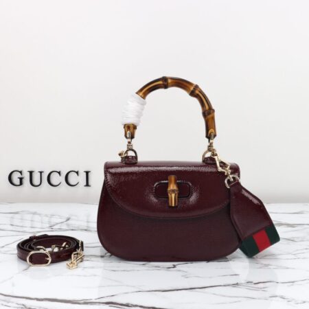 Top Quality Gucci Bamboo 1947 Bordeaux