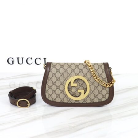 Top Quality Gucci Blondie Canvas Brown
