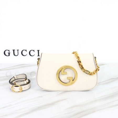 Top Quality Gucci Blondie Leather White