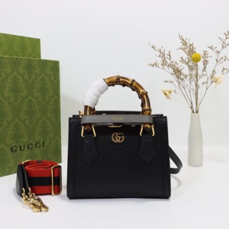 Top Quality Gucci Diana Small Tote Black