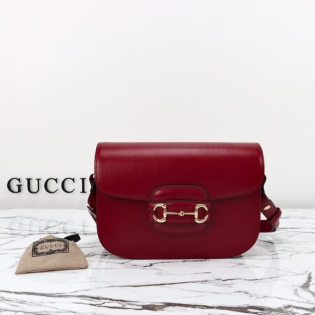Top Quality Gucci G 1955 Horsebit Red