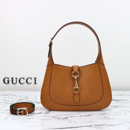 Top Quality Gucci G Jackie Small Patent Brown