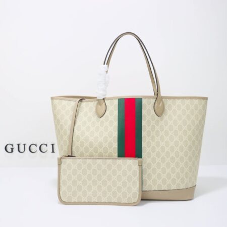 Top Quality Gucci GG Large Tote Bag Beige