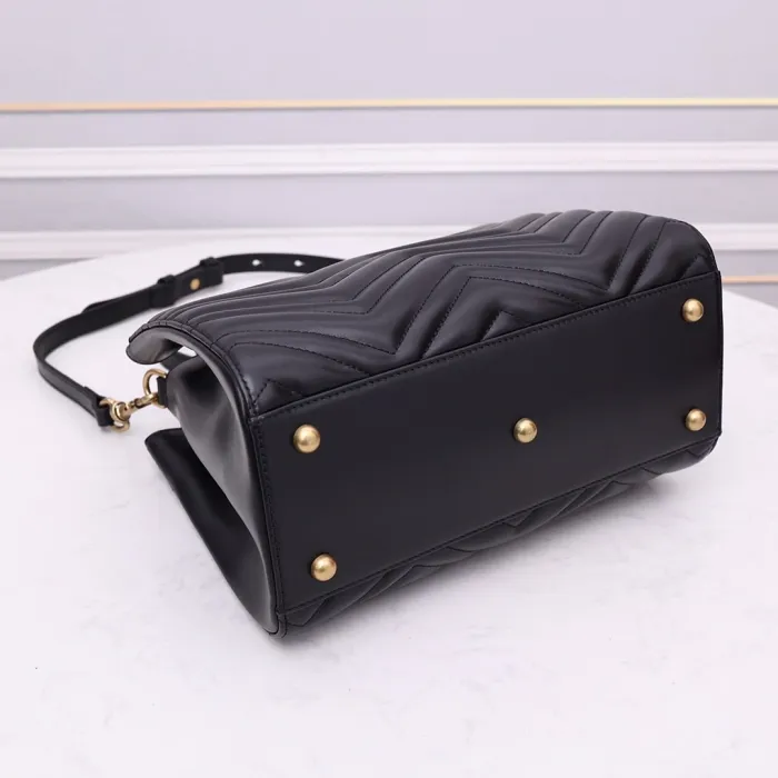 Top Quality Gucci GG Marmont Medium Tote Bag - View 4