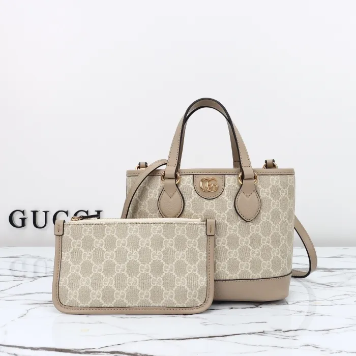 GUCCI OPHIDIA SMALL GG TOTE BAG - View 8