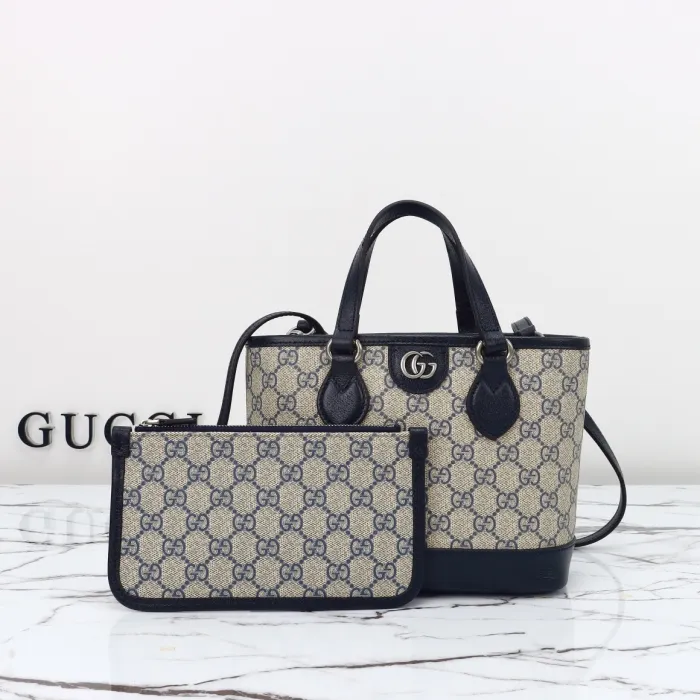 GUCCI OPHIDIA SMALL GG TOTE BAG - View 14