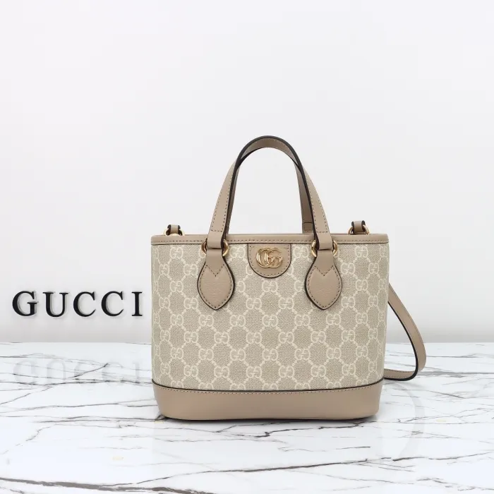 GUCCI OPHIDIA SMALL GG TOTE BAG - View 16