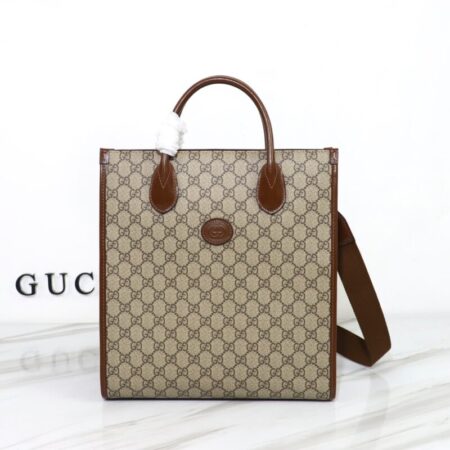 Top Quality Gucci Interlocking Double G Small Tote Bag