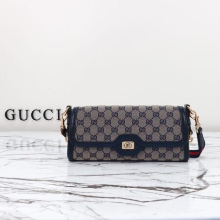 Top Quality Gucci Luce Shoulder Bag In Black