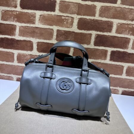 Top Quality Gucci Luggage Bag Grey