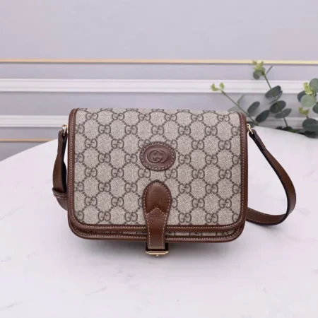 Top Quality Gucci Mini Crossbody Bag With Interlocking G
