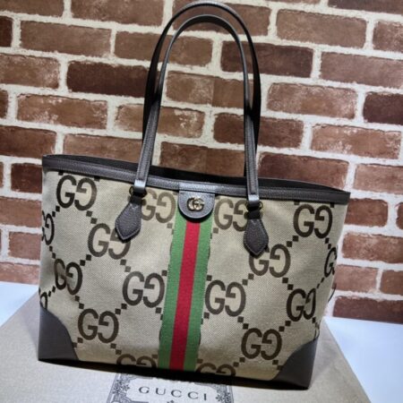 Top Quality Gucci Ophidia Medium Tote GG Canvas