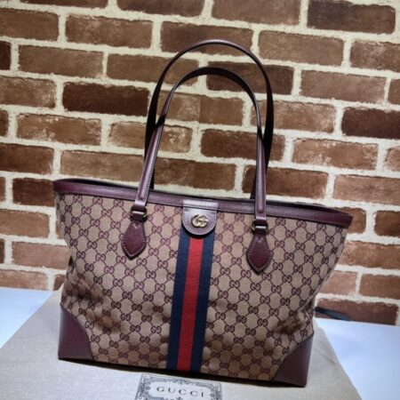 Top Quality Gucci Ophidia Medium Tote Red