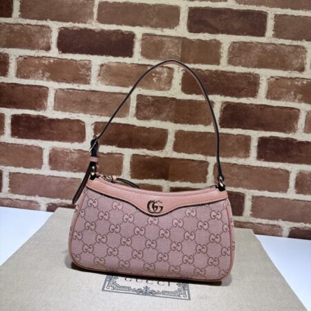 Top Quality Gucci Ophidia Purses GG Pink