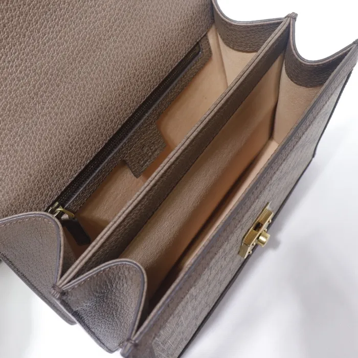 Top Quality Gucci Ophidia Small Top Handle Bag With Web - View 12