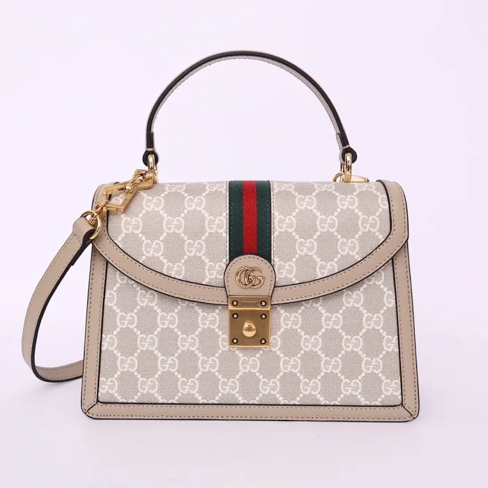 Top Quality Gucci Ophidia Small Top Handle Bag With Web - View 13