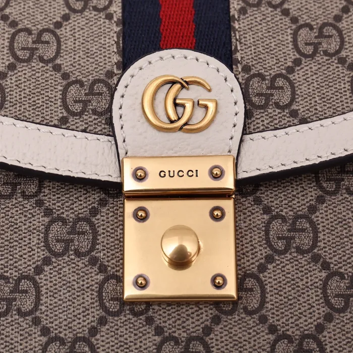 Top Quality Gucci Ophidia Small Top Handle Bag With Web - View 14
