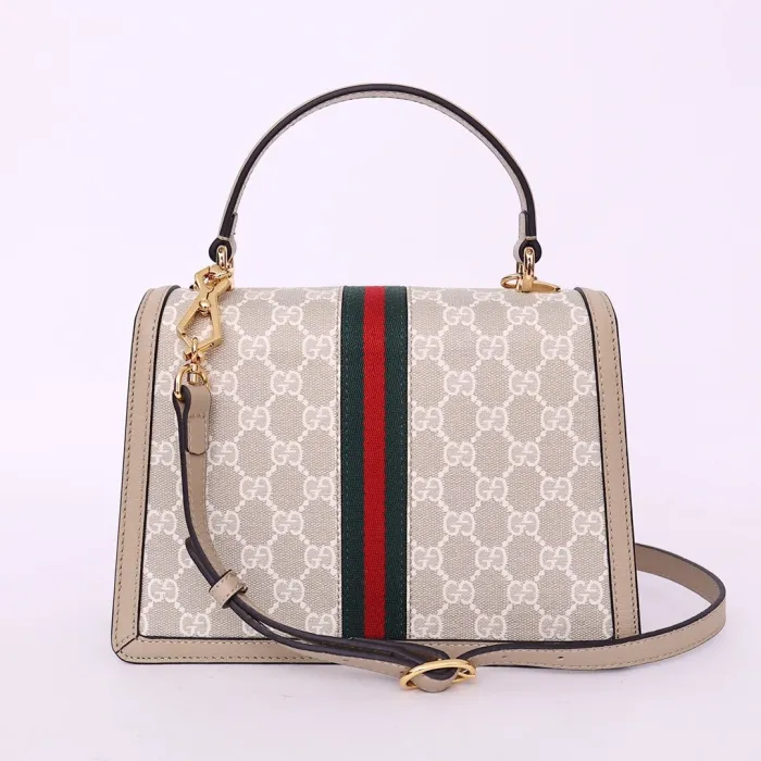 Top Quality Gucci Ophidia Small Top Handle Bag With Web - View 16