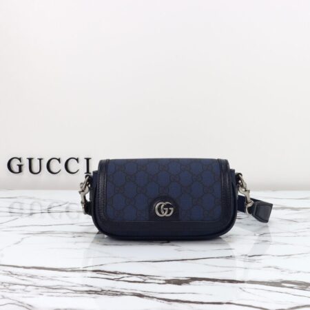 Top Quality Gucci Ophidia Super Mini Blue