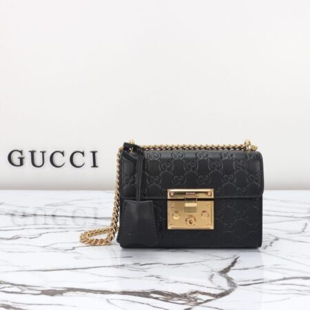 Top Quality Gucci Padlock’s Small Lock Black