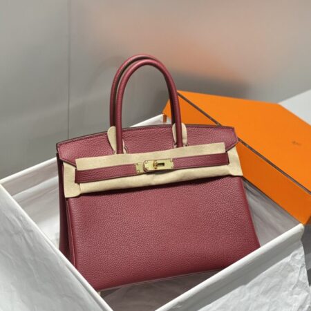 Top Quality Hermès Birkin Bordeaux Red