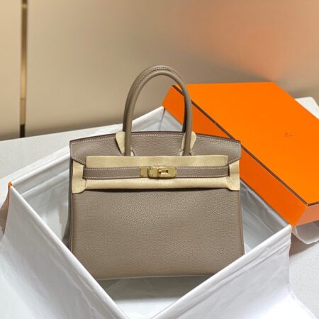Top Quality Hermès Birkin Elephant Gold