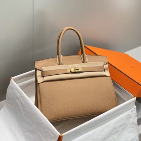Top Quality Hermès Birkin Milk Tea
