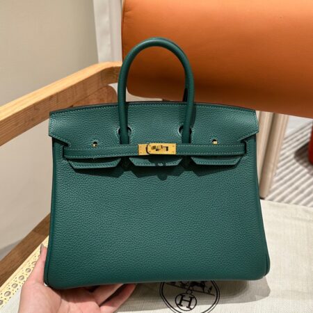 Top Quality Hermès Birkin Peacock Green Togo