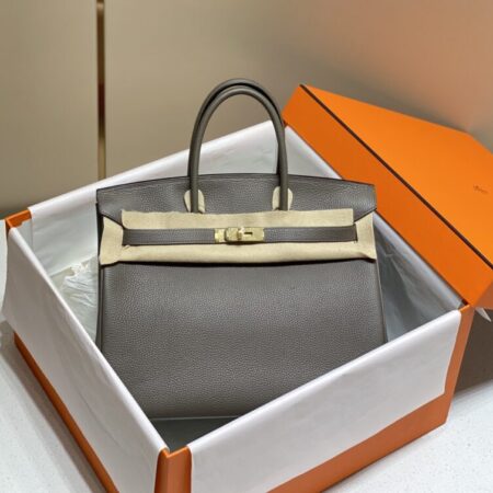 Top Quality Hermès Birkin Pewter Grey