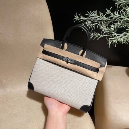 Top Quality Hermès Birkin Swift Black Silver