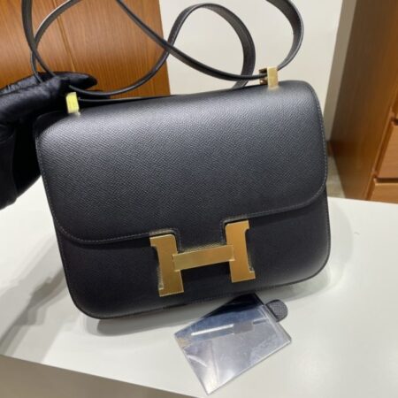 Top Quality Hermès Constance 24Cm Black